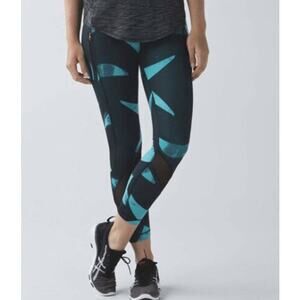Lululemon Athletica Inspire Tight II Luxtreme Mesh 25" Legging Running Workout